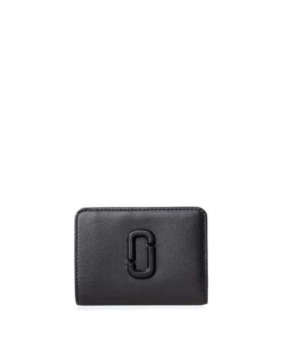 Marc Jacobs Bi-fold Wallet In Smooth Calf Leather