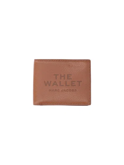 Marc Jacobs Bi-fold Wallet "the Wallet" In Brown