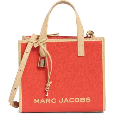 Marc Jacobs Bicolor Border Bold Grind Mini Grind Tote