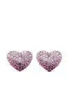 Marc Jacobs Silver  Pink Earrings In Gold