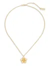 Marc Jacobs The Daisy Balloon Necklace In Gold