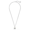 Marc Jacobs The Tote Bag Necklace In Light Silver