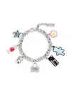 Marc Jacobs The Sticker Charm Bracelet In Multi