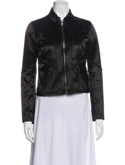 Pre-owned Marc Jacobs Biker Jacket In Gray