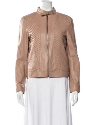 Pre-owned Marc Jacobs Biker Jacket In Neutrals