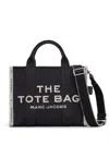 Marc Jacobs The Tote Bag Medium Cotton Tote In Black