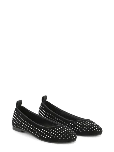 Marc Jacobs Mini Dancers Flats For Girls In Black