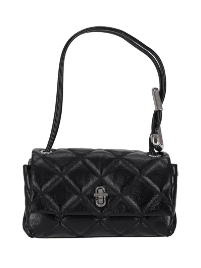 Marc Jacobs Quilted Leather Dual Bag In Black