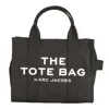 Marc Jacobs Tote Bag With Top Handles And Detachable Strap In Black