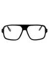 Marc Jacobs Geometric Flat Mirror In Black