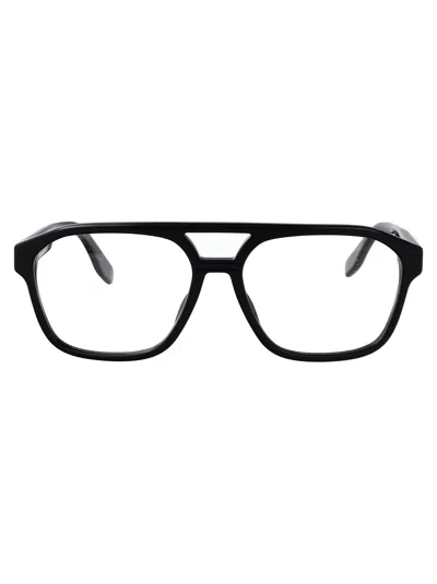 Marc Jacobs Black Acetate Glasses In Orange