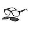 Marc Jacobs Black Acetate Glasses (frames) In Black