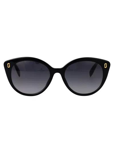 Marc Jacobs Black Acetate Sunglasses