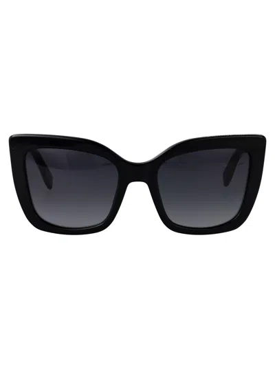 Marc Jacobs Black Acetate Sunglasses