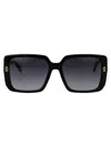 Marc Jacobs Mj 1121s Acetate Square Sunglasses In Black
