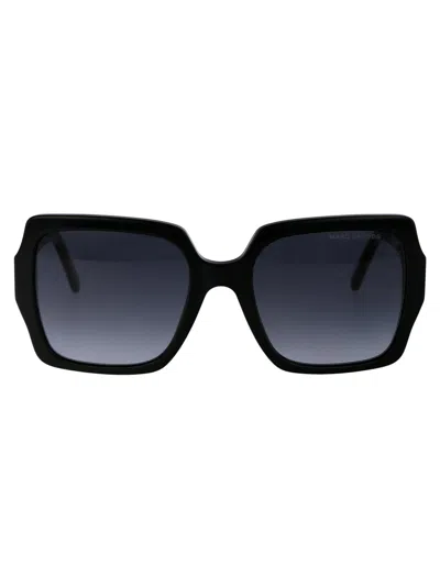 Marc Jacobs Black Acetate Sunglasses