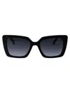 Marc Jacobs Black Acetate Sunglasses In Black
