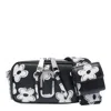 Marc Jacobs Black And White The Snapshot Crossbody Bag In Black