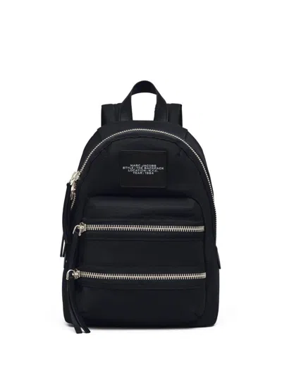 Marc Jacobs Black Backpack With Pockets