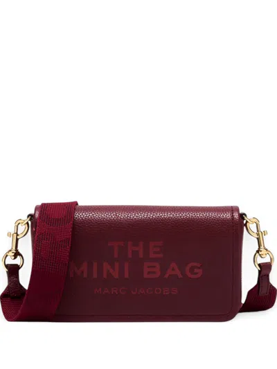 Marc Jacobs Black Backpack With Pockets In Red