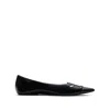 Marc Jacobs The Kat Leather Ballet Flats