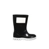 Marc Jacobs Black Boots For Kids With Logo In Black