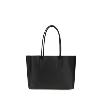 Marc Jacobs Black Calf Leather Bos Taurus Shoulder Bag