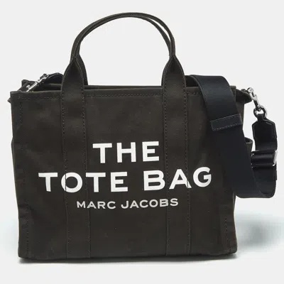 Pre-owned Marc Jacobs Black Canvas Medium The Tote Bag