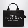 Marc Jacobs Black Canvas Small Tote Bag In Black