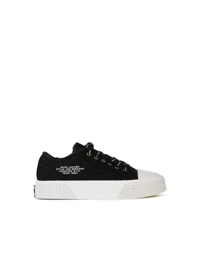 Marc Jacobs Black Canvas Sneakers