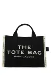 Marc Jacobs Black Canvas The Tote Shopping Bag