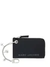 Marc Jacobs The Top Zip Charm Wallet Accessories In Black