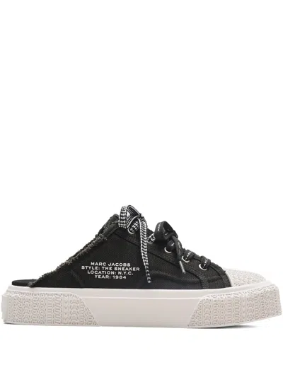 Marc Jacobs Black Cotton Sabot