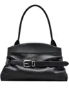 Marc Jacobs The Satchel Leather Tote Bag In Black