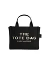 Marc Jacobs Black Fabric The Tote Mini Bag In Black