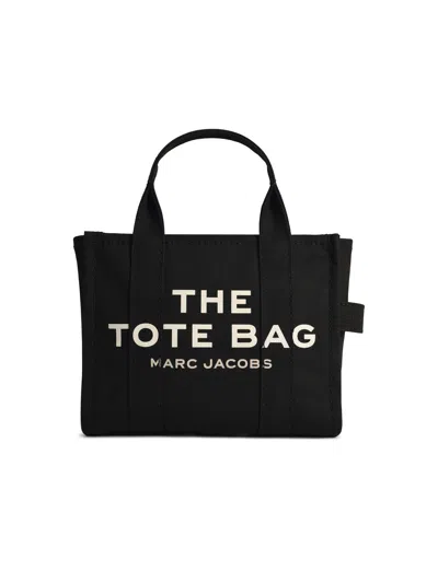Marc Jacobs Black Fabric The Tote Mini Bag