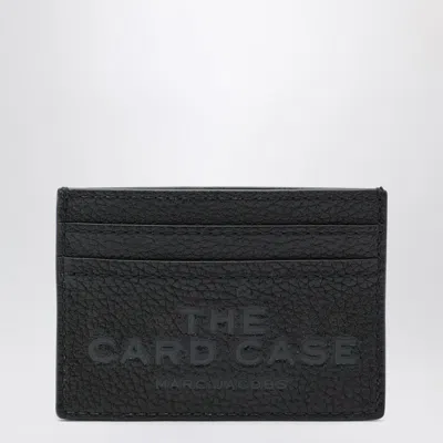 Marc Jacobs Black Full-grain Leather Cardholder