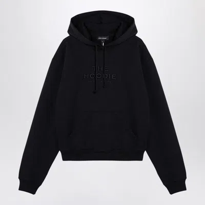MARC JACOBS MARC JACOBS  BLACK HOODIE WITH LOGO