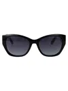 Marc Jacobs Black Injectate Sunglasses In Black