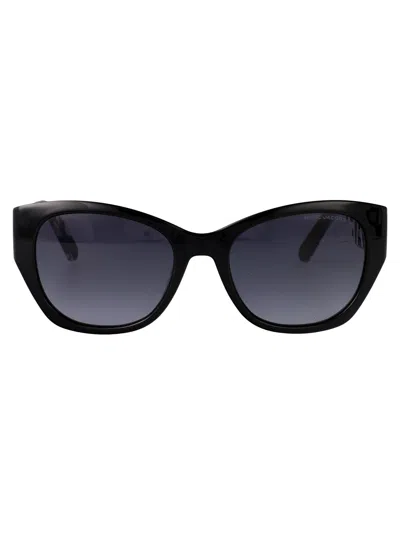Marc Jacobs Black Injectate Sunglasses