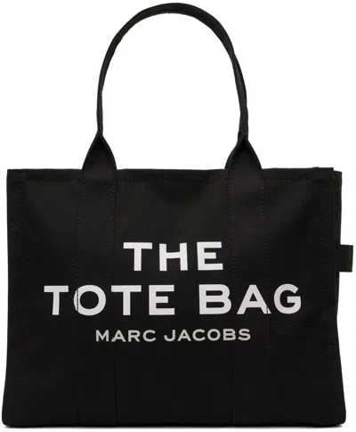 Marc Jacobs Black Large 'the Tote Bag' Tote In 001 Black