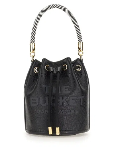 Marc Jacobs Black Leather Bucket Bag