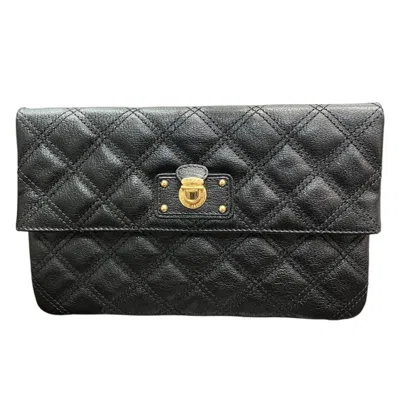 Pre-owned Marc Jacobs Black Leather Clutch Bag ()