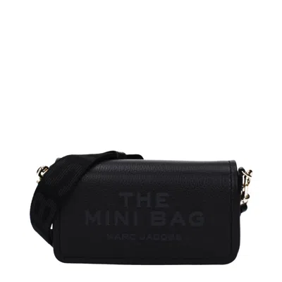 Marc Jacobs Black Leather Crossbody Bag
