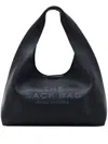 Marc Jacobs The Sack Logo Detailed Shoulder Bag In Black