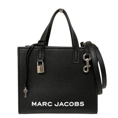 Pre-owned Marc Jacobs Black Leather Handbag Shoulder Bag ()