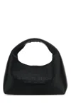 MARC JACOBS BLACK LEATHER MINI THE SACK BAG HANDBAG