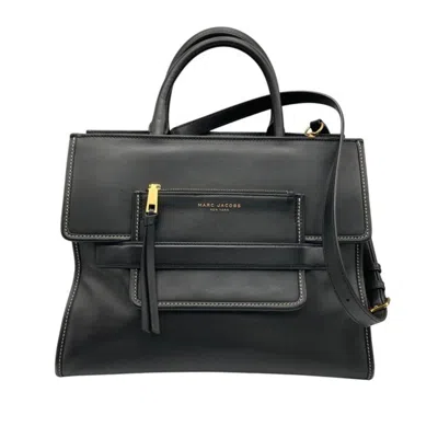 Pre-owned Marc Jacobs Black Leather Shoulder Bag ()