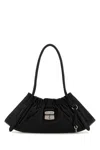 Marc Jacobs Black Leather The Cristina Shoulder Bag In Black