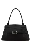 Marc Jacobs Black Leather The Dakota Shoulder Bag In Black